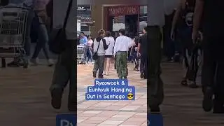 Ryeowook & Eunhyuk Hanging Out in Santiago 😎