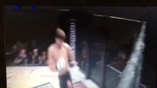 Alfie Davis Axe Kick KO