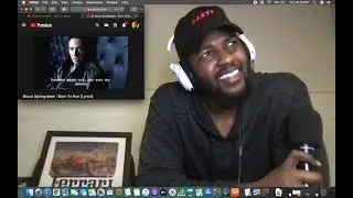 Bruce Springsteen - Born To Run [Lyrics] Reaction