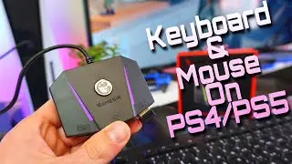 Play On Your PS5/PS4 With Keyboard & Mouse Using The Gamesir VX AimBox Adapter