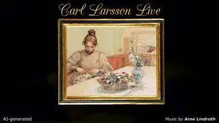 Carl Larsson (live) art AI-generated