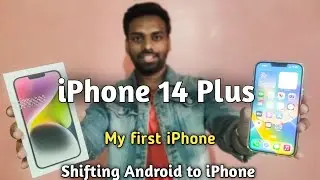 iPhone 14 Plus Unboxing🔥🔥🔥 My first iPhone ✨