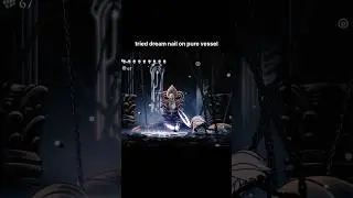 what happens if you dream nail pure vessel #hollowknight