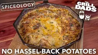 NO HASSEL-BACK POTATOES AUGRATIN // THE GRILL DAD'S