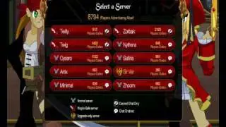 AQW Galanoth server caught on tape ( Game Engine 0.78)