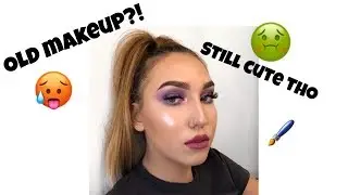 USING OLD MAKEUP!! | Emma Thornton
