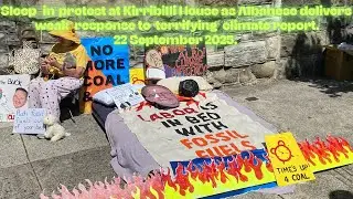 AYCC Sleep In Protest at Kirribilli House  22 September 2025.