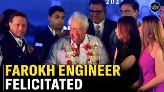 Farokh Engineer Felicitated After Lifetime Achievement Award | Cricket News | CricketNext