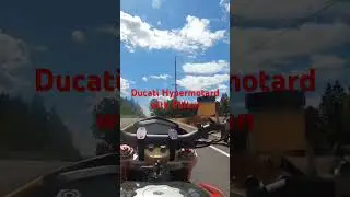 Ducati Hypermotard with Pillion 8/22/23 #motorcycles #ducatiperformance