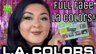 FULL FACE LA COLORS MAKEUP // MATCHA MIX MAKEUP LOOK!