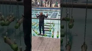 #21Fun at the😲 😳💦water park trampoline#vlog#Assument&nbsp;#shorts#watch