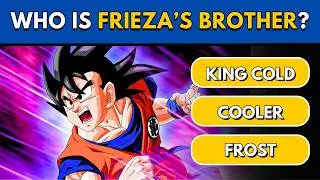 Dragon Ball Quiz | Only For True Fans (36 Hard Questions)