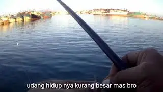 Mancing Di Benoa Bali Pakai Joran Tegek