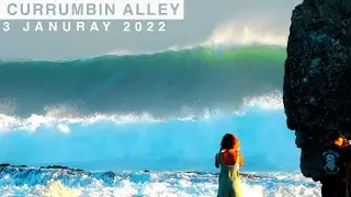 Currumbin Alley - Cyclone Seth Part One - 3 January 2022 Surf