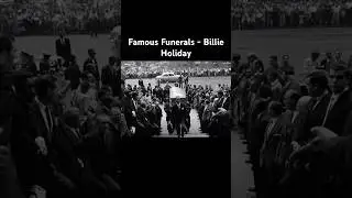 Famous Funerals - Billie Holiday #death #rip #funeral #famous #billieholiday #celebrity #burial