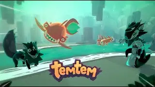 Exploring The Aguamarina Caves! ~ Temtem ~ Episode 13