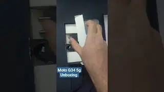 Moto G34 5g Unboxing 