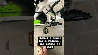 Should I trade my smlro xdc600 e bike for a ridstar q20