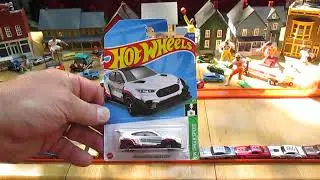 2022 Hot Wheels Ford Mustang Mach-E 1400 HW Green Speed Series Toy Unboxing and Review Electric Car