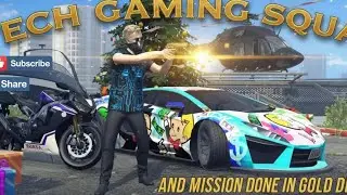 TECH GAMING SQUAD 😎 MONEY BAG👜 DONE IN GOLD DE GUN #gaming #gameplay  