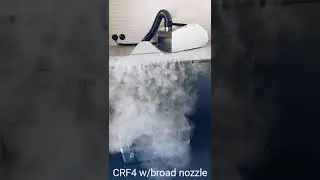 CRF4 Cleanroom Fogger with 350mm Fog Nozzle Video From Applied Physics