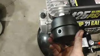 (218) solberg air filter on harbor freight air compressor