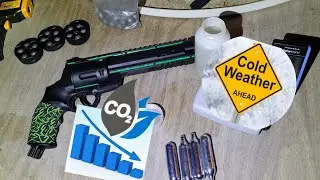 Холодная погода + менее смертоносные пусковые установки Модифицированный T4E TR68 HDR68 Температу...