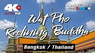 Wat Pho &bull; Reclining Buddha &bull; Bangkok Thailand 🇹🇭 4k UltraHD