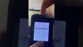 Nokia 3110 classic | SIM card rejected #shorts