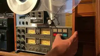 Teac A-3340S. 4 Track 15 ips Reel to Reel.
