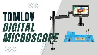 TOMLOV Autofocus 4K Digital Microscope, 8