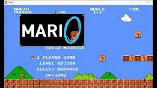 SUPER MARIO BROS WITH A PORTAL GUN?
