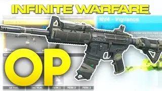 THIS GUN IS CRAZY! - INFINITE WARFARE BEST NV-4 CLASS SETUP! - Best AR in Infinite Warfare - COD IW