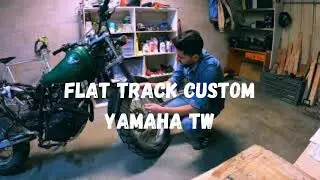 Yamaha TW Flat track Custom - Ep1- Présentation, Démontage & Carburateur