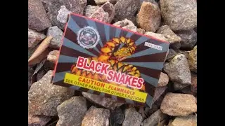 Cutting Edge Fireworks - Black Snakes snake fireworks