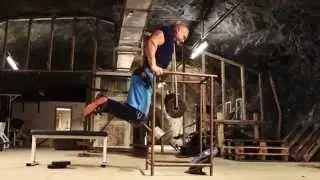 110KG weighted dip - (Body weight 118KG) Lars R&oslash;rbakken