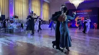 1/4 финала танго-салон , La Boca Tango Festival 2021