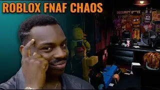 Just messing around with my friend in Roblox FNAF co-op