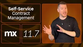 Self-Service Contract Management - Mendix 11.7 Release Video