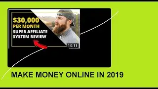 🔻 by John Crestani 2019 🔻  💲💲💲 Super Affiliate System webinar by John Crestani