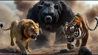 WHEN LEGEND UNITE SIMBA & SHERE KHAN VS THE ANCIENT BEAST&rdquo;.  #animals #wildlifeentertainment 
