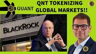 BlackRock и Quant токенизируют финансовые рынки QNT Будущее денег!