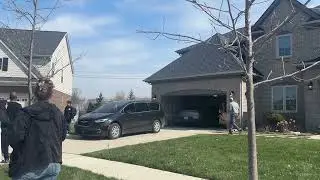 Law enforcement raid at home in Canton