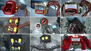 NEW FORMS: GRANDPA HOUSE, HOUSE HEAD, BUS EATER, LIGHTHOUSE, SEA EATER, NEW SPRUNKI IN GARRY'S MOD!!