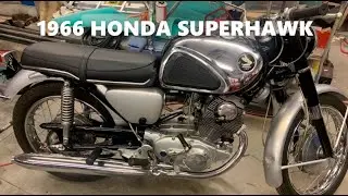 1966 Honda CB77 Super Hawk 305 | Honda's first sport bike | أول دراجة رياضية من هوندا
