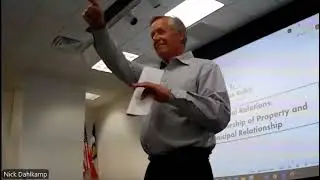 Lecture Series &ndash; External Relations: Federal Ownership of Property & Municipal Relationships