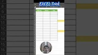 Excel Trick: How to quickly insert heading after 5 rows in excel automatically #shorts #excel
