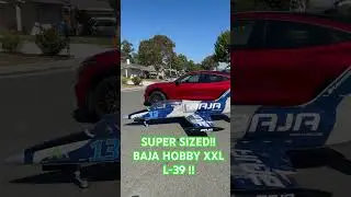 Super Size!! Baja Hobby L39 coming soon!! #automobile #l39 #aviation #aviationlovers#remotecontrol