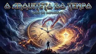 O ARQUITETO DO TEMPO | Deus do Impossível - Rock Gospel Épico #musica #adoracaoautentica #Deus