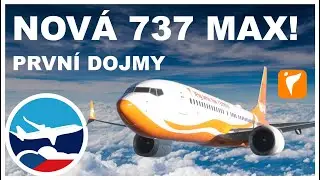 MSFS2020 ČESKY | První dojmy z Boeing 737 MAX (iFly) | CZ tutoriál